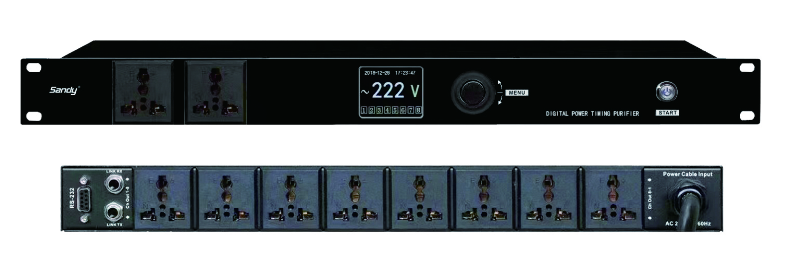 S208 8路电源时序器