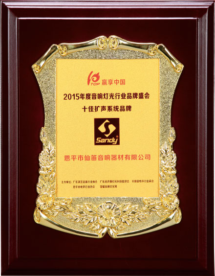 十佳扩声系统